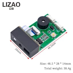 LIZAO GM67 1D/2D Barcode Scanner Module USB UART Interface QR Code Reader Scanning Module for Arduino DIY Equipment