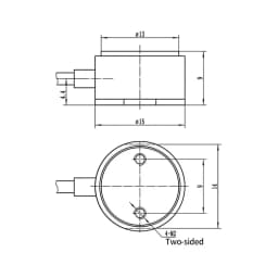 ZB2 Small Column Load Cell Force Sensor 2mV/V 350Ω 5kg 10kg for Press Force Measuring Automation