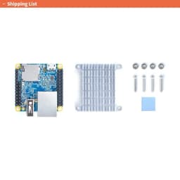 NanoPi Neo v1.4 (512M) & Heat Sink, YoungSunTek Allwinner H3 Quad Cortex-A7,1.2GHz, OpenWRT,Ubuntu Linux Armbian DietPi Kali
