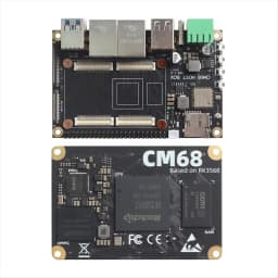 BaMas+ CM68 Host Box & CM68 Core Board -Compatible Output 2x1000M Ethernet 5xUSB Port -A55 CANBus For Klipper