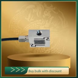 S-Type Load Cell Sensor, 5kg-50kg Capacity, High Repeatability 2.0±10% MV/V Output, ±0.1% Hysteresis, IP66, Wide Temp Range