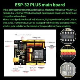 Keyestudio IOT ESP32 Learning Kit For Arduino ESP32 All-in-One Learning +134 Projects Support MicroPython&Arduino C Programming
