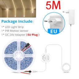 WS2811 Horse Race Chase LED Strip Light Motion Sensor Staircase Night Led Tape Diode Flexible Ribbon For Room Ceiling Decoration