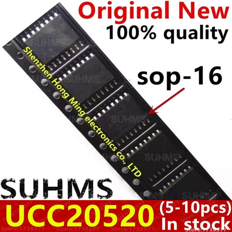 (5-10piece)100% New UCC20520 UCC20520DWR sop-16