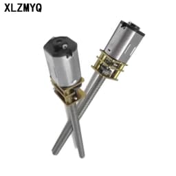10pcs GA12-N20 DC 3V 6V 12V Micro Reduction Gear DC Motor With Lead Screw M4*55 N20 Motors 30RPM 50RPM 100RPM 1000RPM Diy Kit