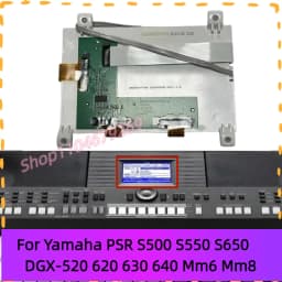 For Yamaha PSR S500 S550 S650 DGX-520 620 630 640 Mm6 Mm8 Hjdj5428 (48) 320240B3FF0WA Electronic keyboard LCD display