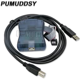 STK500 AVR ISP Programmer AVR ISP Compatible Double Header Interface Upload Booloader For Arduino, Burn Program For AVR FDKJGECF