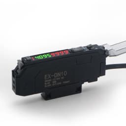 GTRIC Diffuse Reflective Fiber Optic Sensor Kit with Separate Amplifier High Precision12-24V DC NPN NO/NC Photoelectric Sensor