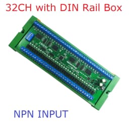 32CH RS485 IO Master-Slave Remote Control Switch Board NPN/PNP Isolation Input 300MA MOS Output Modbus RTU PLC Expansion Module