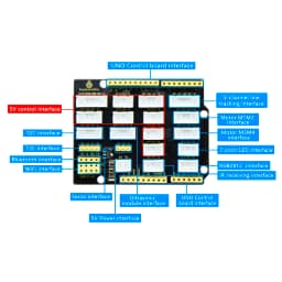 Keyestudio Mecanum 4WD Robot Car for Arduino Robot Car Kit Smart DIY Project for Adults STEM Programming Set Easy Assembly