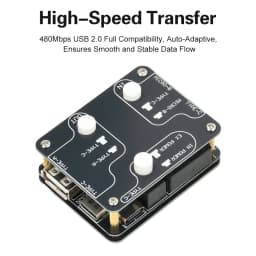 U8Pro USB 2.0 High-Speed Isolator DC 1500V Isolation Module 480 Mbps Audio Noise Reduction Filter