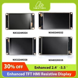 Nextion Enhanced Series HMI RTP LCD Resistive Display 2.4'' 2.8'' 3.2'' 3.5'' Size 1024 Bytes EEPROM/Larger RAM Touch Module