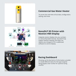 NEXTION NX3224K028 2.8" Resistive HMI Touch Display Screen Enhanced Series UASRT TFT LCD Module Compatible with Arduino