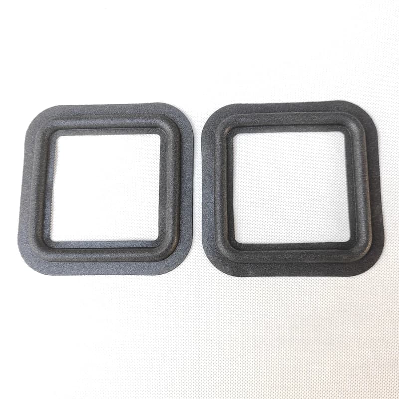 2PCS For Panasonic RX-CW200F Radio Recorder flat Speaker Replacement Foam Side Sponge Edge Square for Sony F-10W