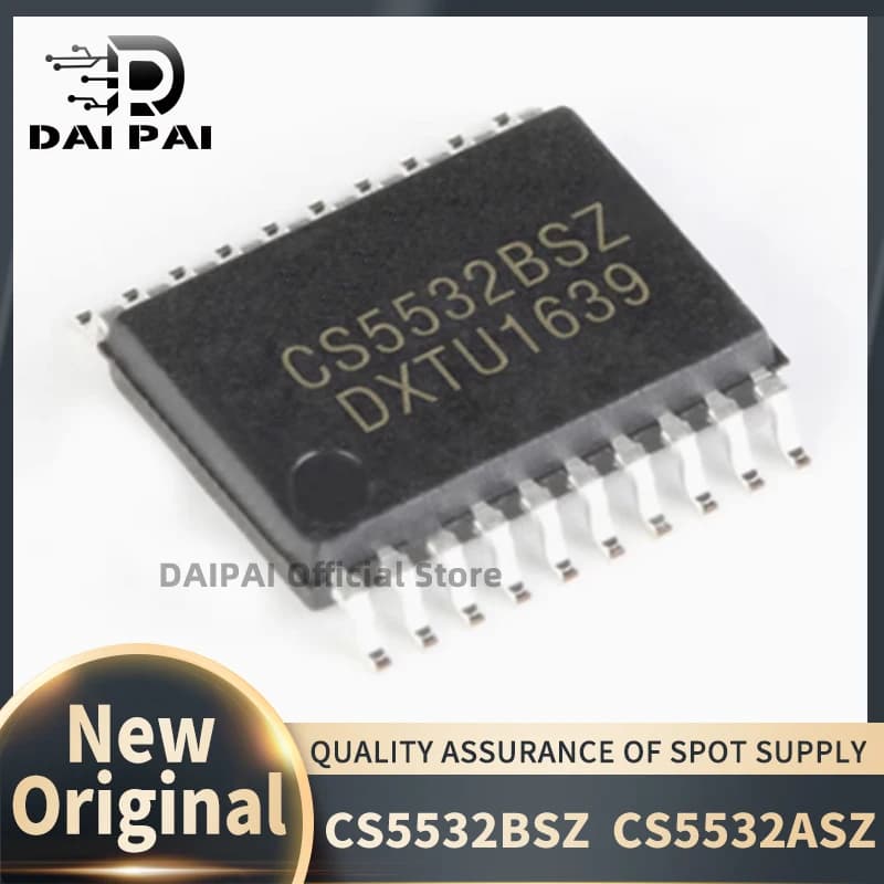 (5Pcs/Lot) 100% New original CS5532BSZ CS5532BS CS5532 CS5532ASZ CS5532-ASZ CS5532-BSZ SSOP-20 Chipset