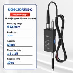 FUWEI FJC03 RS485 High-Resolution Grating Micrometer for Industrial Applications 1μm High-Precision Contact Displacement Sensor