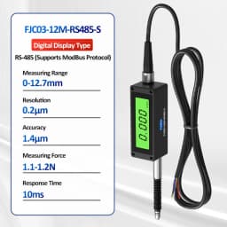 FUWEI FJC03 RS485 High-Resolution Grating Micrometer for Industrial Applications 1μm High-Precision Contact Displacement Sensor