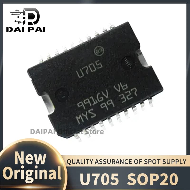 (5Pcs-10Pcs/Lot) 100% New original U705 SDIC03 SOP-20 Automobile computer Chipset