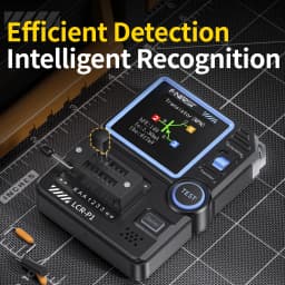 FNIRSI LCR-P1 Transistor Tester Diode Triode Capacitance Resistance Meter LCR ESR Meter NPN PNP MOSFET IR Multifunction Tester