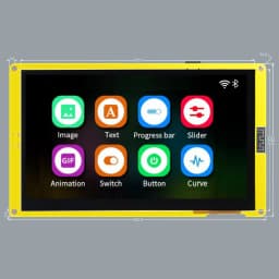 ESP32-S3 HMI 8M PSRAM 16M Flash Arduino LVGL WIFI&Bluetooth 7 " 800*480 Smart Display Screen 7.0 inch RGB LCD TFT Module