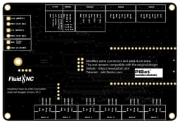 PiBot FluidNC GRBL Laser CNC Controller V4.7 B (Only the 4.7B Shield Board)