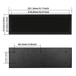 8 Inch IPS USB Secondary Screen 1960*480 Type-C LCD Computer Hardware Monitor CPU RAM GPU IPS HDMI LCD Display