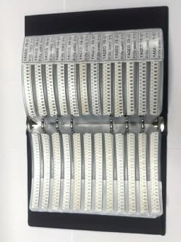 New 0805 SMD Resistor Sample Book 1% Tolerance 170valuesx25pcs=4250pcs Resistor Kit 0R~10M