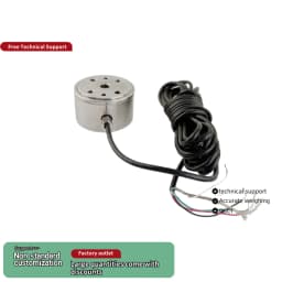 Compact Torque Load Cell Micro Reaction Torque Sensor 0-100Nm High Sensitivity Stainless Steel Force Sensor for Torque