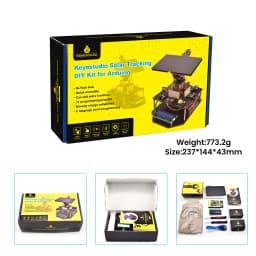 Keyestudio Acrylic Smart Solar Tracker System Tracking Starter Kit For Arduino STEM Programming Kit DIY Mobile Phone Charging