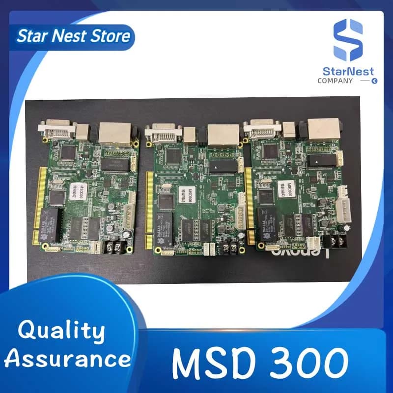 1PICS Novastar MSD300 MSD300-1 Synchronous System Sending Card RBG HUB75 Module LED Display Screen Video Control Card DVI Input
