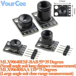 5pcs/1pc Non-contact Infrared Imaging Temperature Measurement Array Sensor Module Thermal Imager MLX90640ESF-BAA MLX90640ESF-BAB