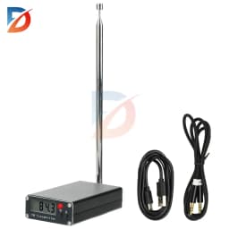 2000 Meter Fm Transmitter 0.5W Digital Display Fm Transmitter Stereo 76-108Mhz Type C Interface