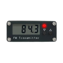 2000 Meter Fm Transmitter 0.5W Digital Display Fm Transmitter Stereo 76-108Mhz Type C Interface