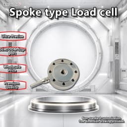 Industrial Spoke Load Cell Alloy Steel Pressure Sensor High Accuracy Tension Force Measurement