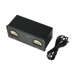 DC 5V Xz-U6 VU Meter Audio VU Meter with 3.5mm/RCA Connectors High Precision Meter Audio Level Indicator