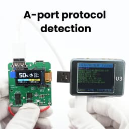 PD100W Rapid Charging Module 4S Battery Protection Board TFT Colour Screen Digital Display Portable Power Bank DIY Module