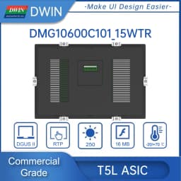 DWIN 10.1 Inch HMI Intelligent Display IPS 1024x600 LCD Module Resistive Touch Panel With Casing For Arduino DMG10600C101_15WTR