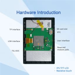 DWIN 10.1 Inch HMI Intelligent Display IPS 1024x600 LCD Module Resistive Touch Panel With Casing For Arduino DMG10600C101_15WTR