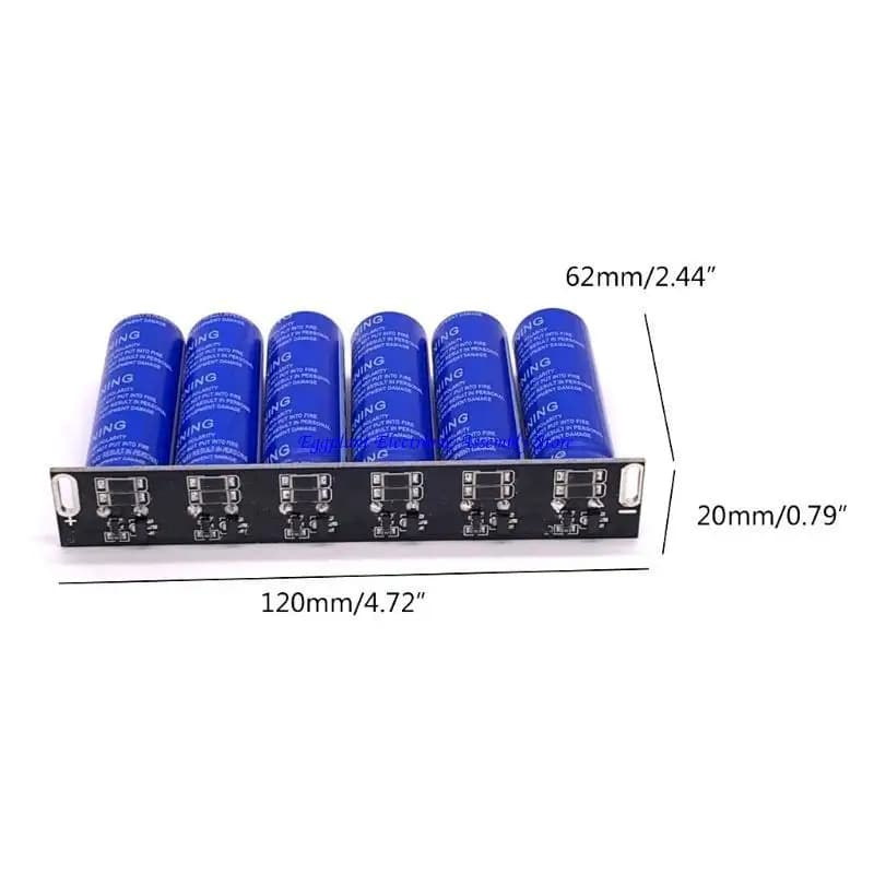 E28D 16V 16.6F Super Farad Capacitor Long Foot Low High Frequency Ultracapacitor