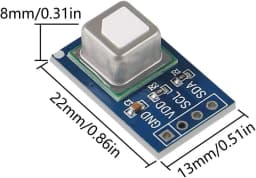 SCD41 Gas Sensor Module 2-in-1 CO2 And Temperature Detection 12C Communication Sensirion Envi