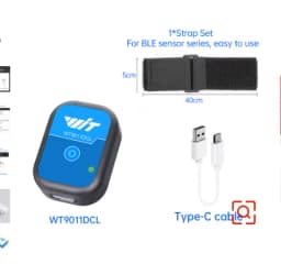WitMotion WT9011DCL-BT50 Bluetooth 5.0 Accelerometer Gyroscope Angle Sensor Electronic Compass Magnetometer Inclinometer