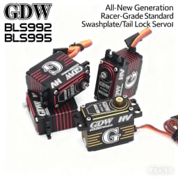 GDW BLS992 Swash Plate, BLS995 Narrow-Band Tail Lock, Aeromodelling Competition Helicopter Brushless Standard Digital Servo