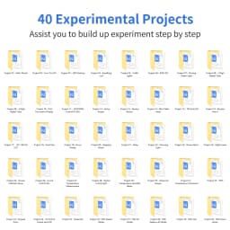 KEYESTUDIO ESP32 Basic Learning Kit Electronic Components Sensors Modules For Arduino Essential Starter Kit Python Programming