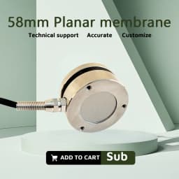 58mm Load Cell Planar Diaphragm Weight Sensor Electronic Scale 10KG 20KG 50KG 100KG 200KG for Education Science Technology