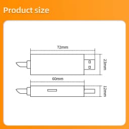 Load Cell Usb Protocol 485 Serial Port Data Cable,Connected To The Computer,Usb Interface Transmitter, Compact And Portable