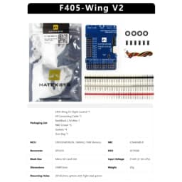 BaMasMATEK H743-SLIM V3 F405-WING V2 F405-WMN SpeedyBee F405 WING APP Fixed Wing Flight Controller Ardupilot VTOL For RC Airplan