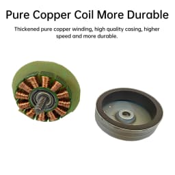 DC 9-28V Brushless Motor 1450 Rpm Outrunner Drive Board Motor for Table Fan Floor Fan Wall Mounted Fan Motor 28W