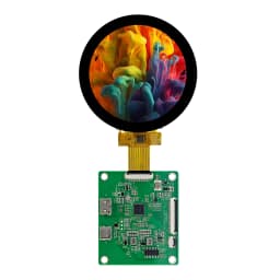 HD-MI Development Board 2.8 Inch 480*480 TFT LCD Round Screen Capacitive Touch Display for Raspeberry Pi