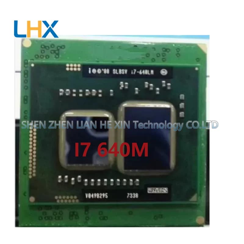 I7 640M frequency 3.46G 4M cache CPU processor in stock Fast delivery