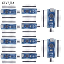10pcs Mini/Type-C/Micro USB For Nano 3.0 With The Bootloader Compatible Controller for Arduino CH340 USB Driver 16Mhz ATMEGA328P